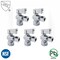 Thrifco Plumbing 1/2 Inch FIP x 3/8 Inch Comp Quarter-Turn Angle Stop Valve, Lea 9406462 - alternate 1